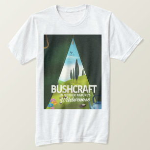Bushcraft 'Bezoek Moeder Natuur's' wildernis T-shirt