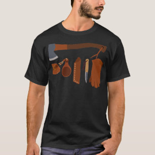 Bushcraft Kit Survival Prepping Camping 2 T-shirt