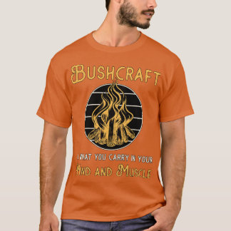 Bushcraft Natuur Avontuur Overleving Buiten  T-shirt