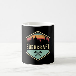 Bushcraft Retro Survivor Bushcrafter Gift Koffiemok