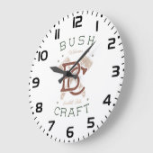 Bushcraft Survival Skills Wilderness Camping Grote Klok (Hoek)