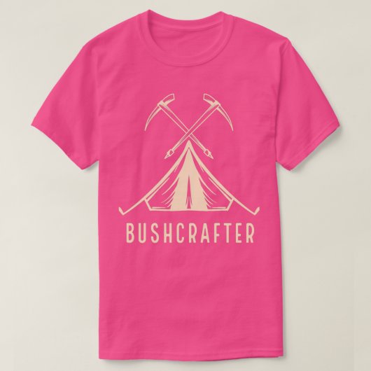 Bushcrafter 7 t-shirt (Design voorkant)