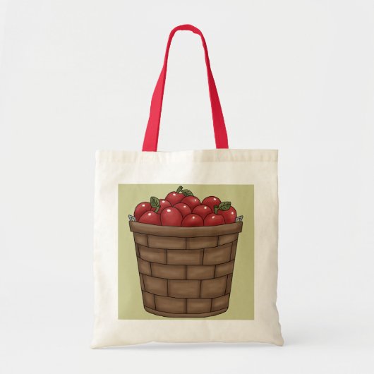 Bushel van Apples Bag Tote Bag (Voorkant)