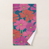 Bushel van Bright Cosmos Bad Handdoek (Handdoek)