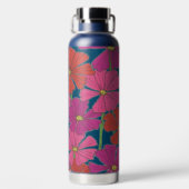 Bushel van Bright Cosmos Waterfles (Achterkant)