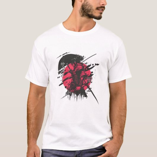 Bushi Code Samurai Warrior T-shirt (Voorkant)