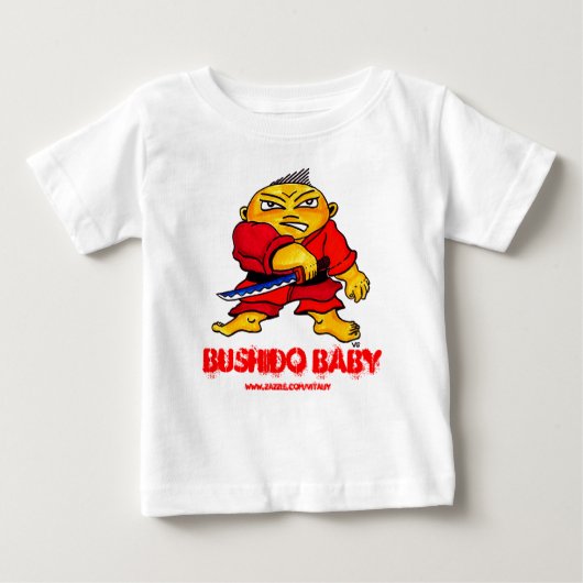Bushido baby grappig t-shirt (Voorkant)