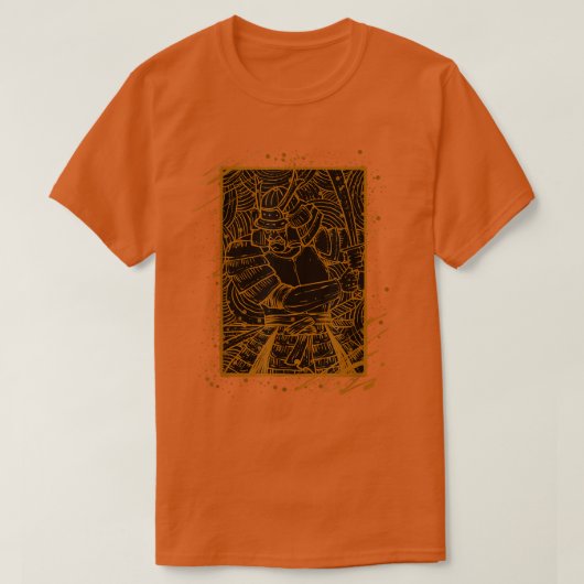 Bushido Code Samurai Japan T-Shirt (Design voorkant)