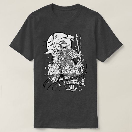 Bushido Code Samurai Katana Premium T-Shirt Copy ( (Design devant)