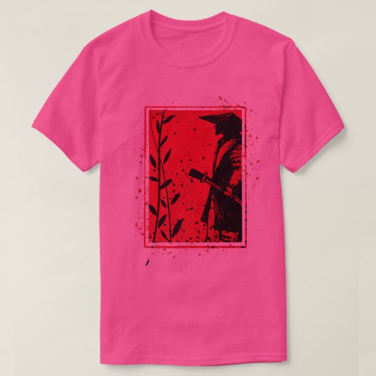 Bushido Code Samurai Katana T-shirt (Design voorkant)