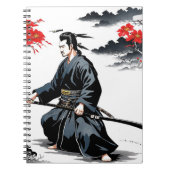 Bushido Code Samurai Meesterwerk Notitieboek (Voorkant)