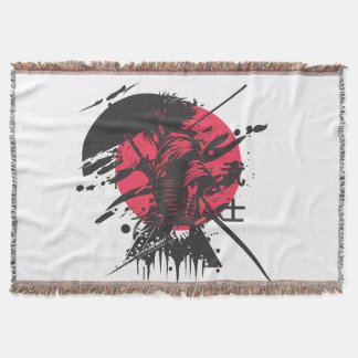 Bushido-geest: Samurai-krijger esthetiek  Deken