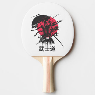Bushido-geest: Samurai-krijger esthetiek  Tafeltennisbatje