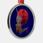 Bushido Metalen Ornament (Rechts)