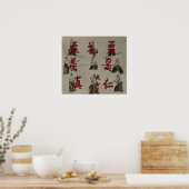 "Bushido" Poster (Keuken)