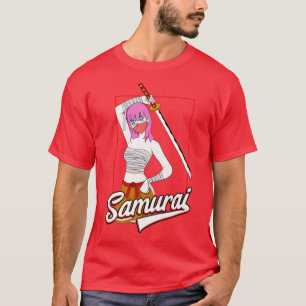 Bushido Ronin Japans Samurai Girl (2) T-shirt