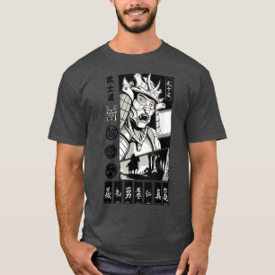 Bushido Samurai Japanse Warrior Art T-Shirt