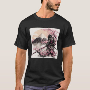 Bushido Samurai Japanse Warrior Retro Swo T-shirt