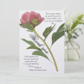 Bushing Bride Weddenschap Hartelijk dank Bedankkaart (Staand voorkant)