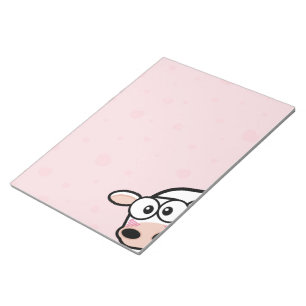 Bushing Cow and Hearts Notitieblok