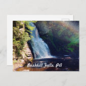 Bushkill-Herfsten, PA-Briefkaart Briefkaart (Voorkant / Achterkant)