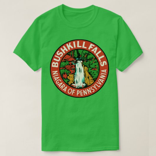 Bushkill Herfsten T-shirt (Design voorkant)