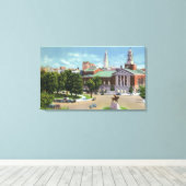 Bushnell Memorial, Lafayette Canvas Afdruk (Insitu (Houten vloer))