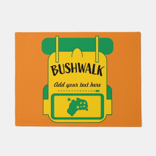 bushwalks australië deurmat (Voorkant)
