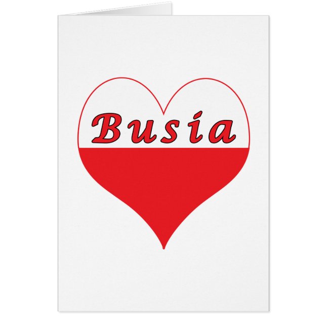 Busia Poland Heart (Voorkant)