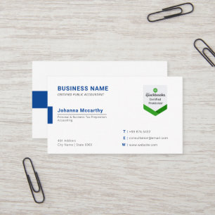 Business Accountant Logo Minimale moderne zakenr Visitekaartje