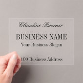 Business Artist Crafter Kleine Betaalbare Acryl Acryl Uitnodigingen (Insitu (Draagbaar))