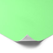 Business Black Vendredi Vente Light Green Poster (Coin)