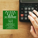 Business Black Vendredi Vente sur Green Flyer<br><div class="desc">Circulaire personnalisable avec Black Friday Sale, votre nom d'entreprise et d'autres informations de votre entreprise, un matériel marketing que vous pouvez utiliser pour attirer plus de clients. Customisez-le et distribuez-le afin d'attirer plus de clients pour acheter vos produits ou clients pour aimer vos services. Les couleurs design sont vert clair...</div>