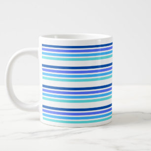 Business Blue Stripe Thé Café Spécialité Mug