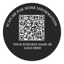 Business Boost: QR Code Sticker