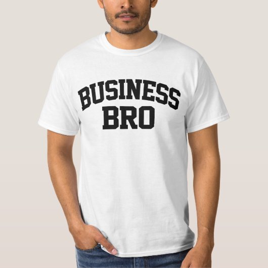 Business Bro Grappig T-shirt (Voorkant)
