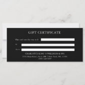 Business Cadeaubon (Achterkant)