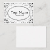 Business/Calling Card Visitekaartje (Voorkant / Achterkant)