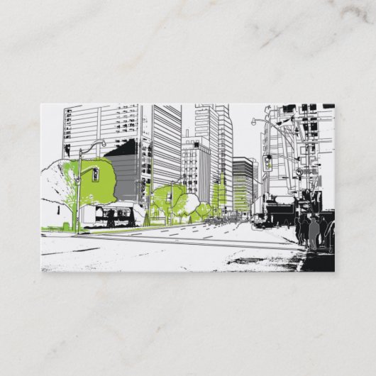 Business card - Carte de visite Architecture (Devant)