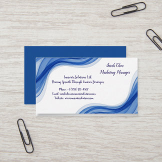 Business Card Minimalist Calligraphy Photographer Visitekaartje