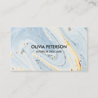 Business card with background bright style visitekaartje