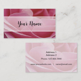 Business Cards - Rose-01 Visitekaartje