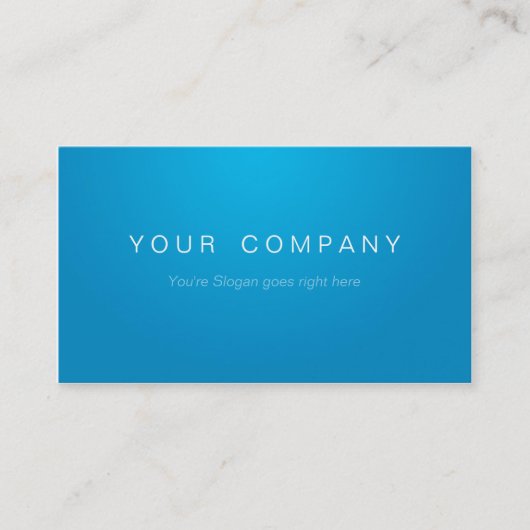 Business cartes de visite Blue/White professionnel (Devant)