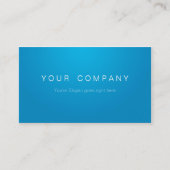 Business cartes de visite Blue/White professionnel (Devant)