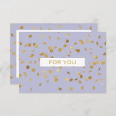 BUSINESS CERTIFICATE gift for you (Voorkant / Achterkant)