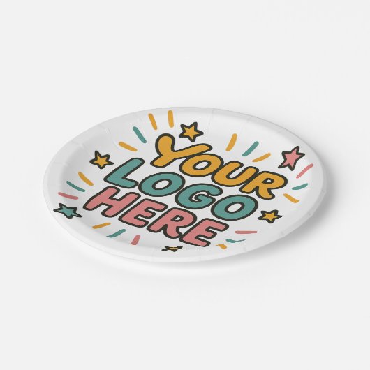 Business, Company, Advertising Your Logo Here Papieren Bordje (Gekanteld)