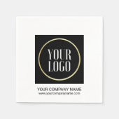 Business Company Event Party | logo toevoegen Servet (Voorkant)