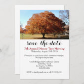 Business Conference Money Tree Invitation d'événem (Devant / Derrière)