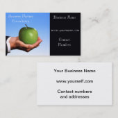 Business Consultant Visitekaartje (Voorkant / Achterkant)