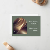 Business Corporate Party uitnodiging (Voorkant / Achterkant in situ)